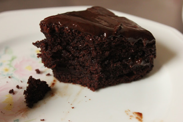 gâteau au chocolat tout simple