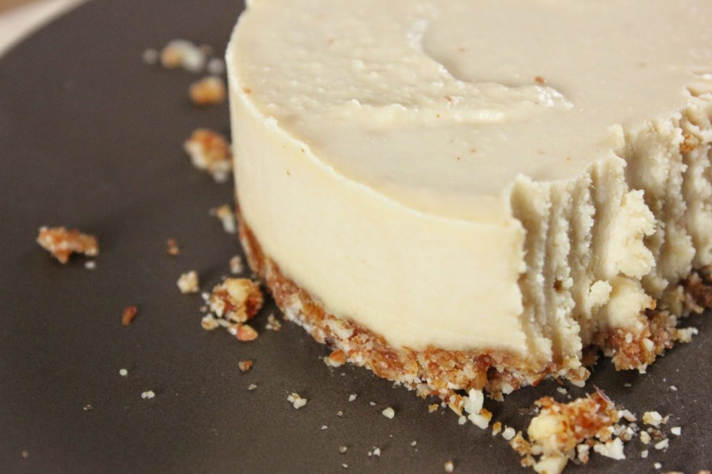 Cheesecake cru vegan sans gluten