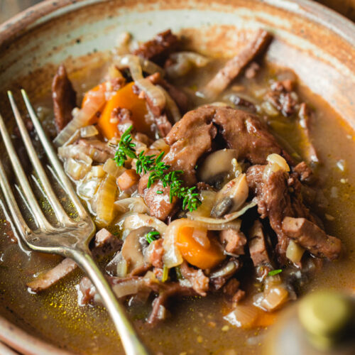 Bourguignon vegan
