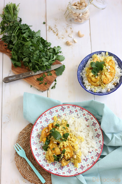 Curry à la courge butternut, recette simplifiée