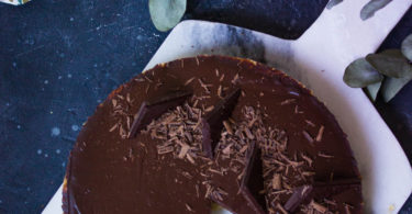 Recette de tarte chocolat vegan facile