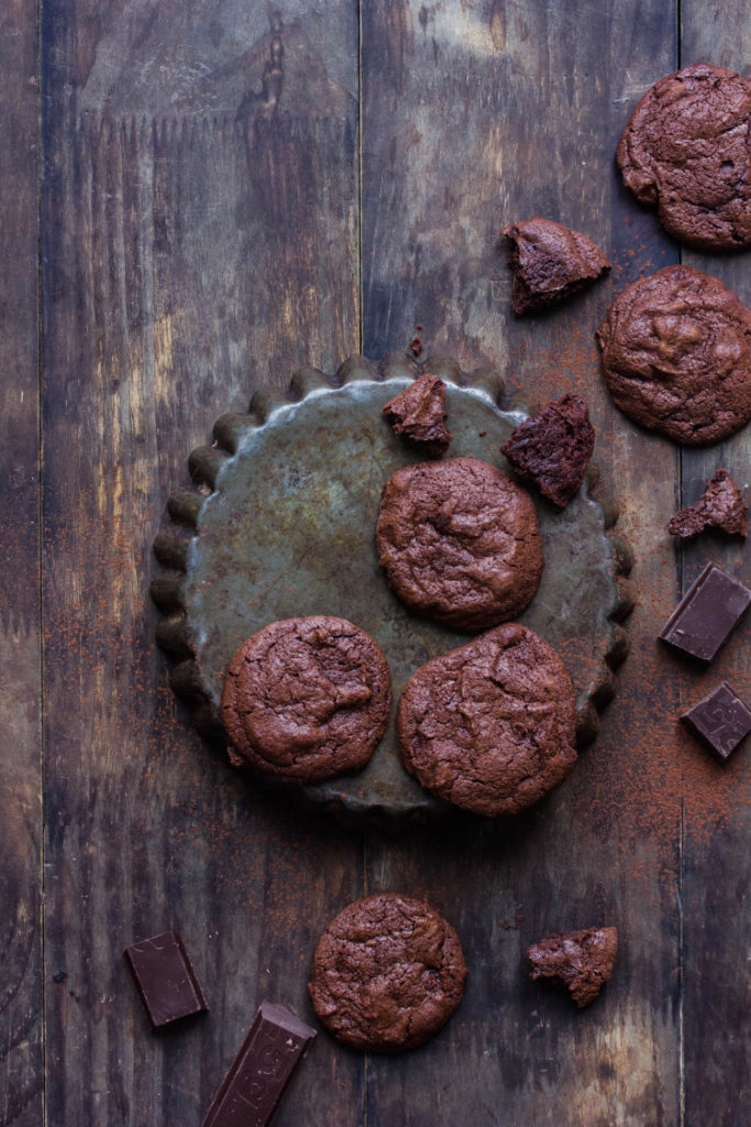 Cookies au chocolat façon brownie