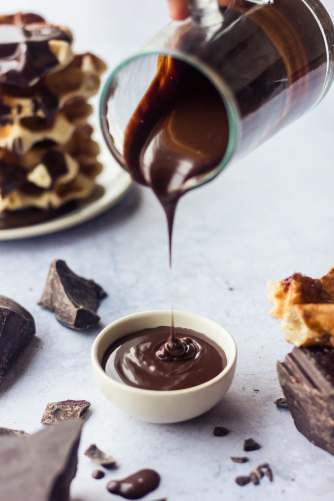 Recette de fondue au chocolat végane – La Moisson
