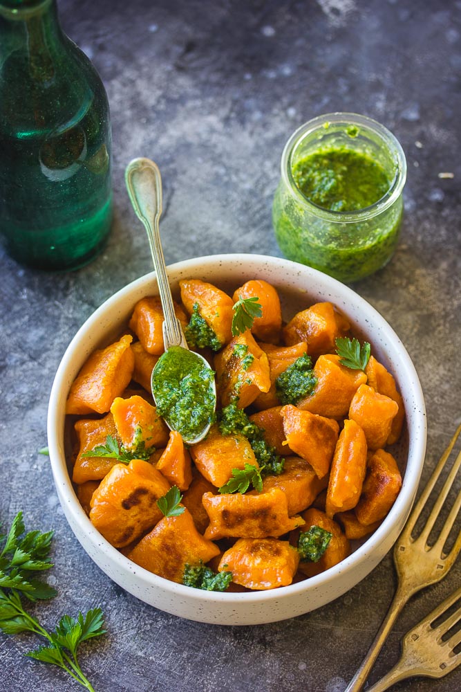 Gnocchi de carottes sans oeufs