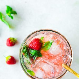 Mojito à la fraise