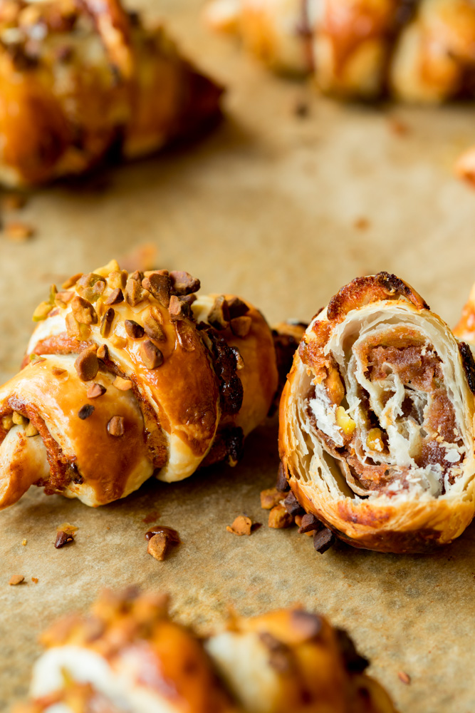 Croissants vegan maison