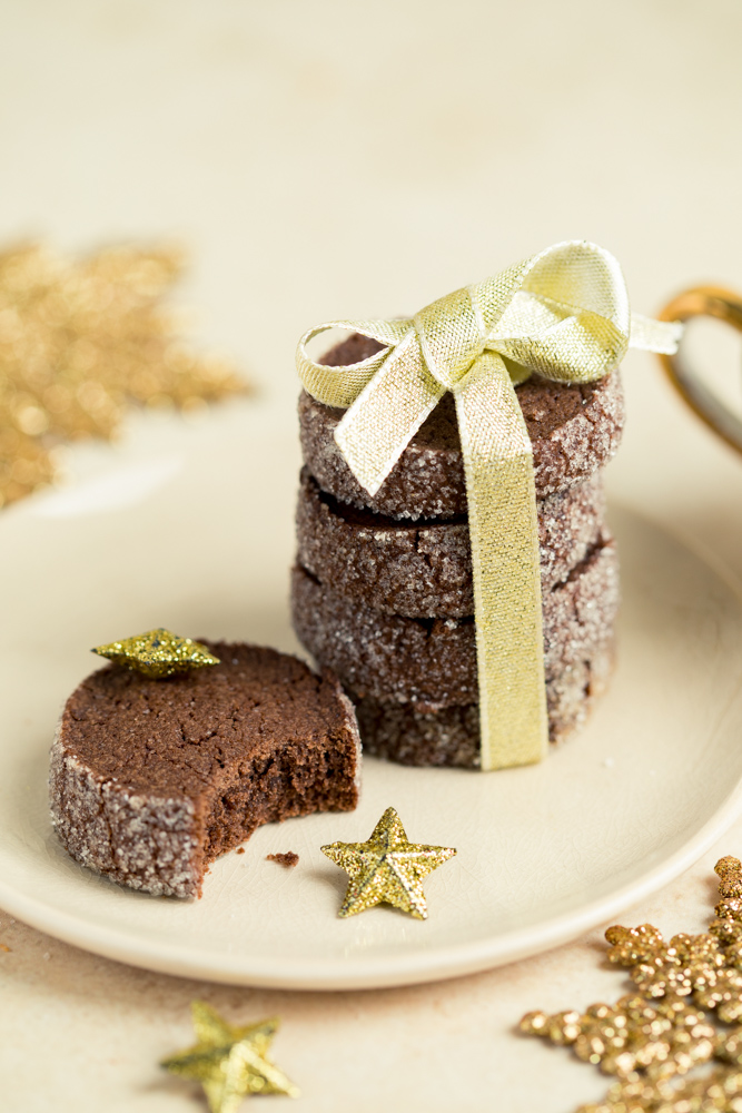 diamants au cacao vegan