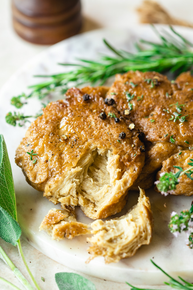Seitan à la farine lavée