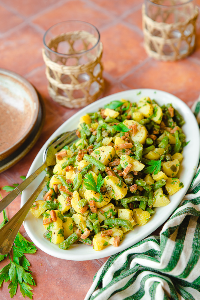 Salade de pomme de terre en vinaigrette