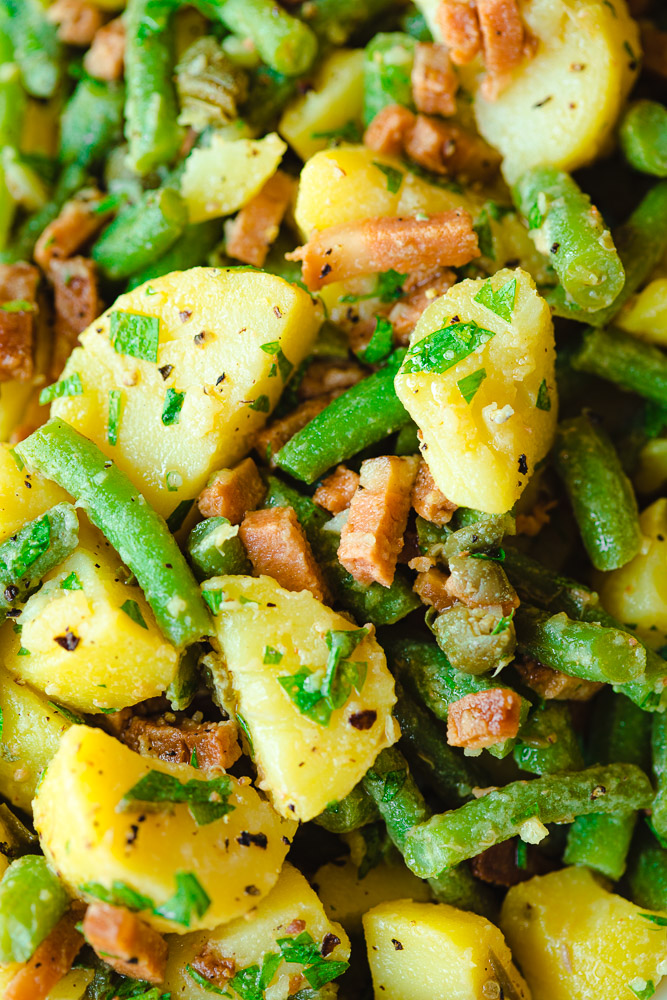Salade de patates à la vinaigrette