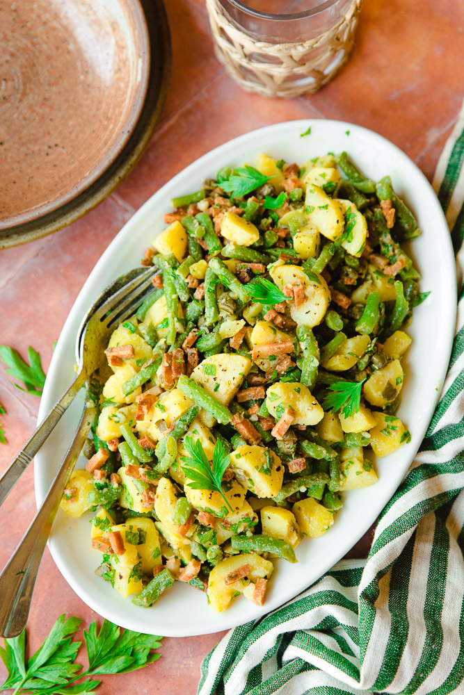 Salade de pommes de terre vegan