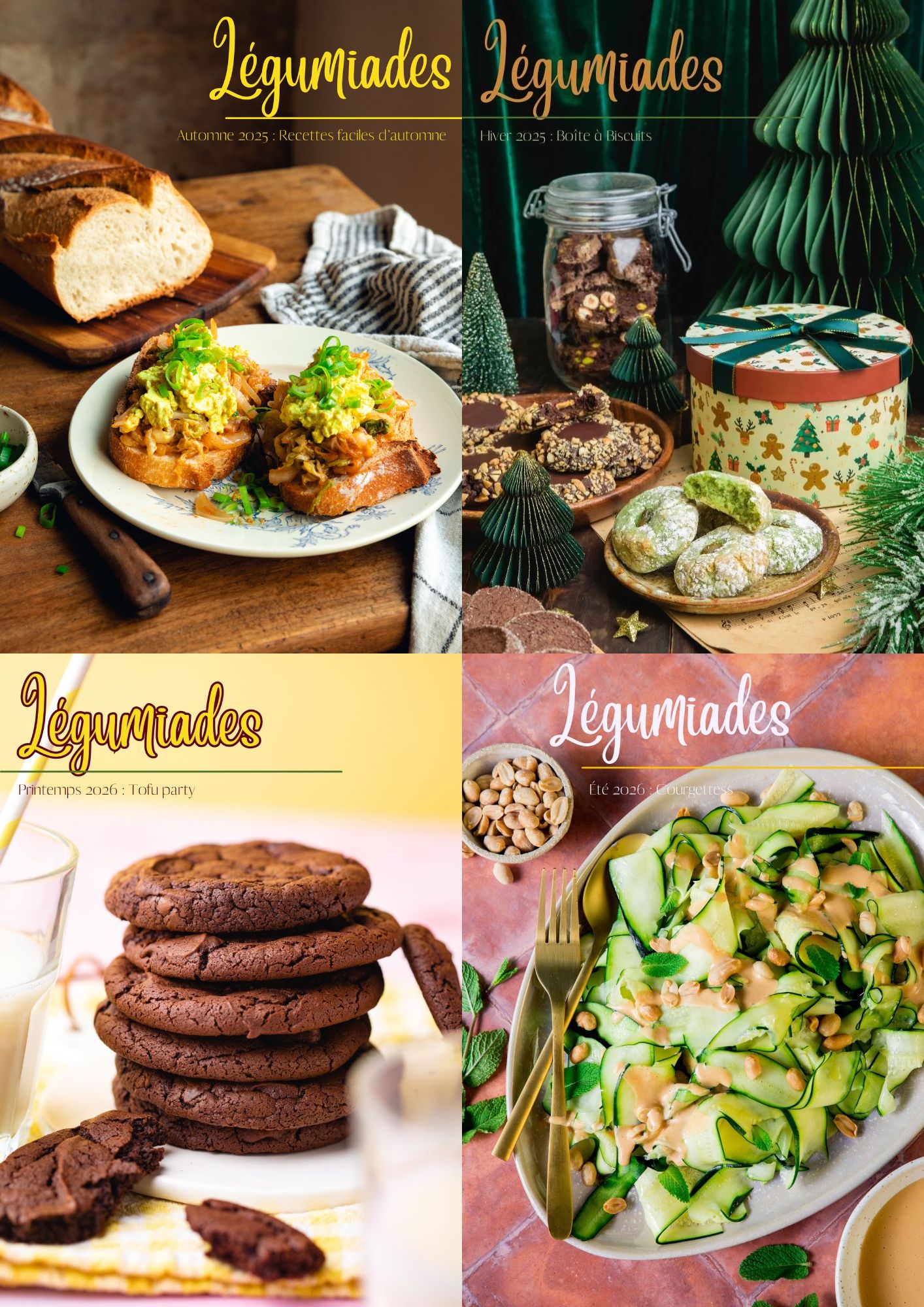 Une année de recettes vegan