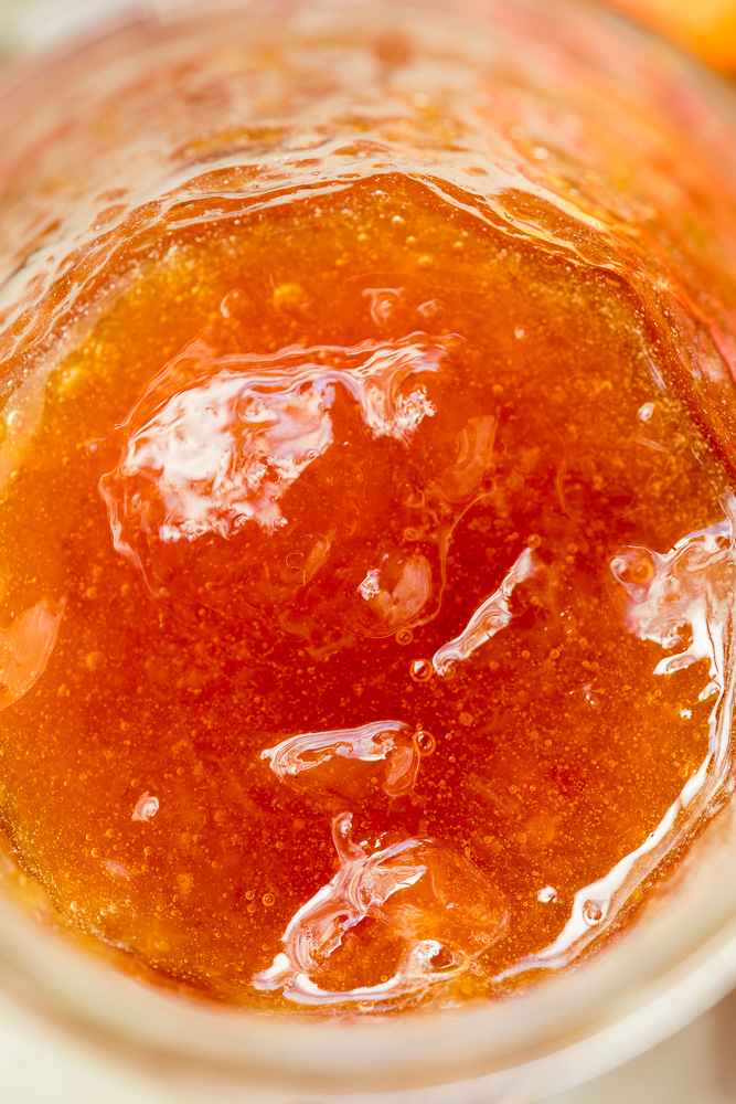 Confiture de cerises pas liquide